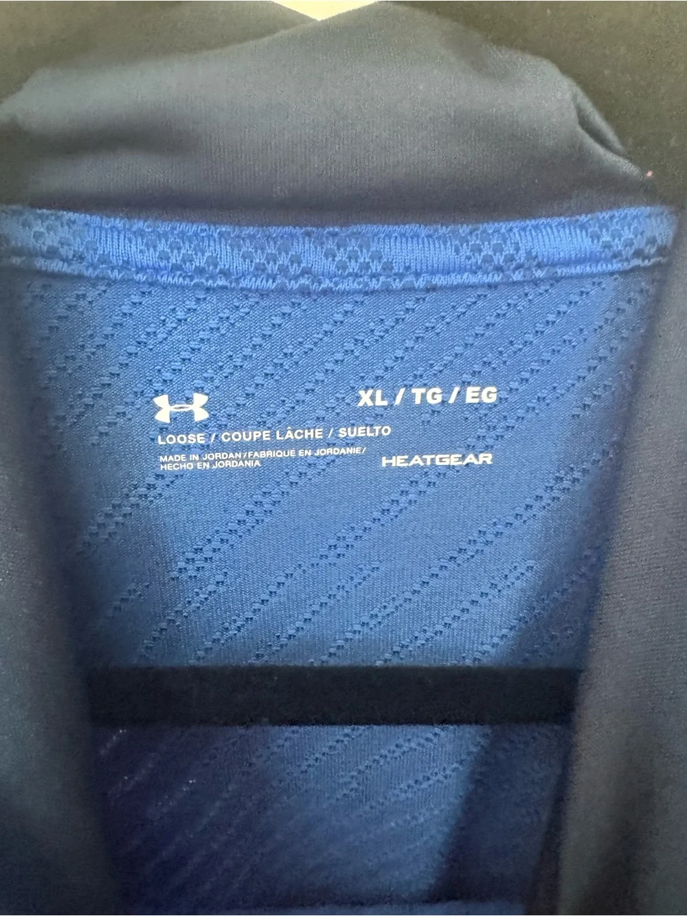 Under Armour Blue Men's Lightweight Crewneck Hooded Pullover